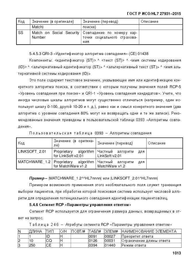 ГОСТ Р ИСО/HL 7 27931-2015, страница 1020